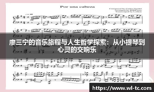 廖三宁的音乐旅程与人生哲学探索：从小提琴到心灵的交响乐